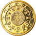 Portugal, 50 Euro Cent, 2010, Lisbon, MS(63), Brass, KM:765