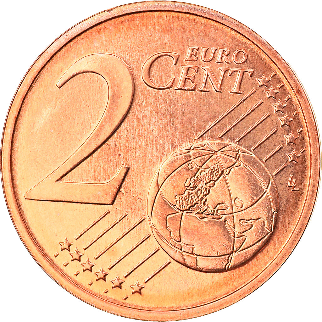 Portugal, 2 Euro Cent, 2010, Lisbon, MS(63), Aço Cromado a Cobre, KM:741