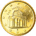 San Marino, 10 Euro Cent, 2010, Rome, MS(63), Brass, KM:482