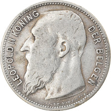Monnaie, Belgique, Franc, 1904, TB+, Argent, KM:57.1