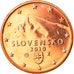 Slovakia, Euro Cent, 2010, Kremnica, BU, MS(63), Copper Plated Steel, KM:95
