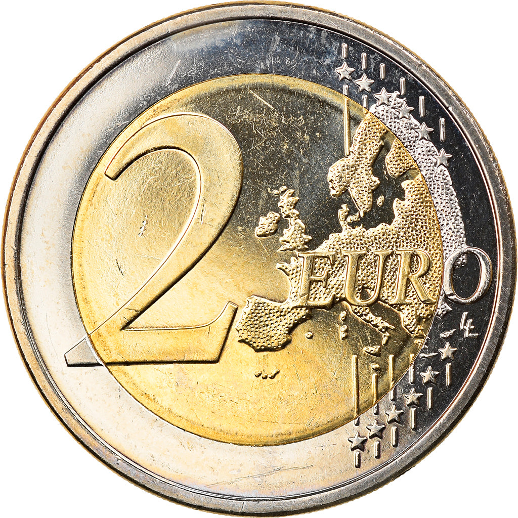 Slovenia, 2 Euro, 2010, Vantaa, MS(63), Bi-Metallic, KM:75