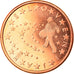 Slovenia, 5 Euro Cent, 2010, MS(63), Copper Plated Steel, KM:70
