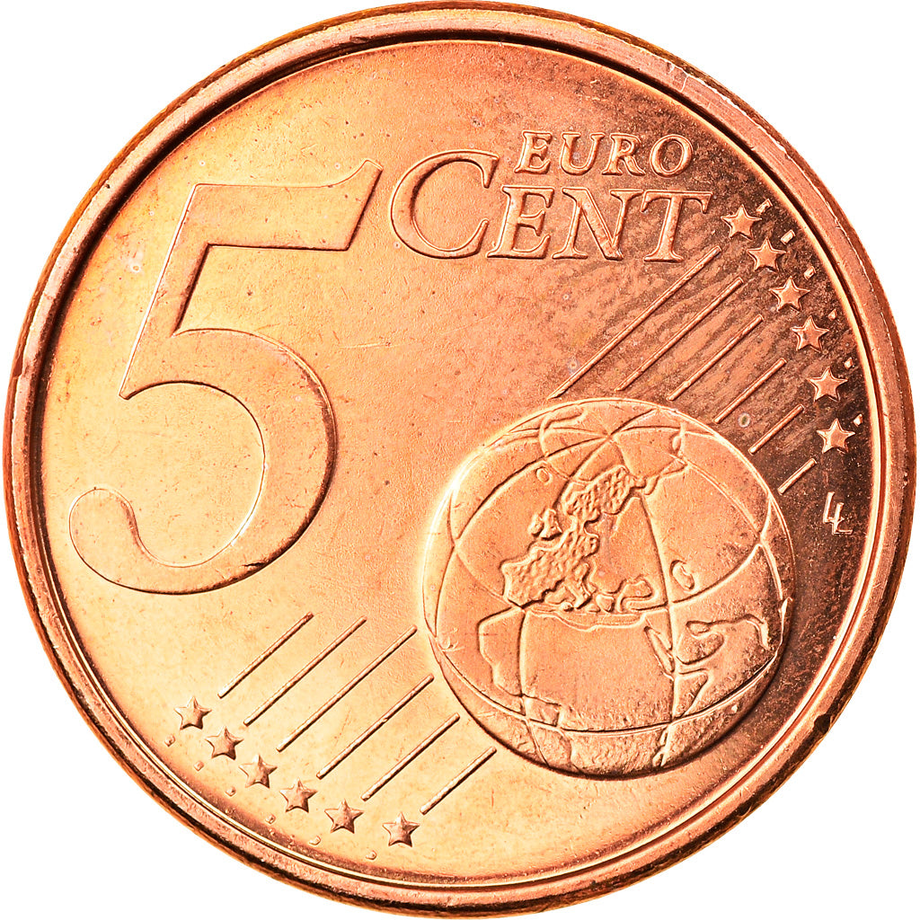 Slovenia, 5 Euro Cent, 2010, MS(63), Copper Plated Steel, KM:70