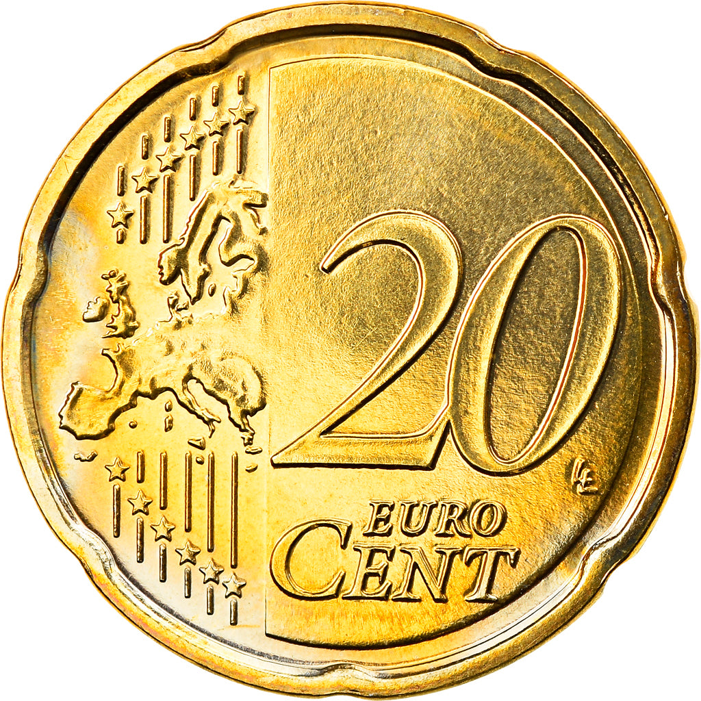 GERMANIA - REPUBBLICA FEDERALE, 20 Euro Cent, 2009, Munich, SPL, Ottone, KM:255