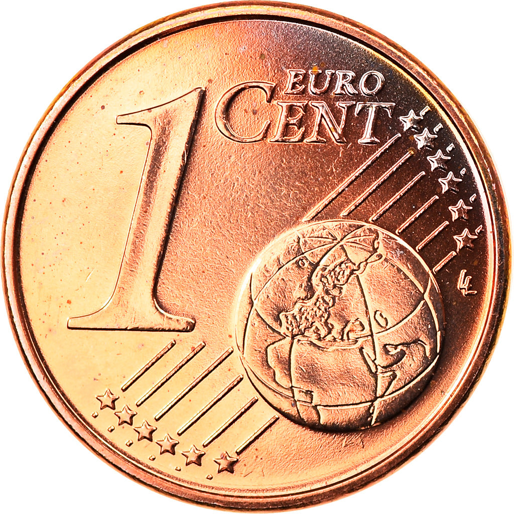 ALEMANHA - REPÚBLICA FEDERAL, Euro Cent, 2009, Munich, MS(63), Aço Cromado a