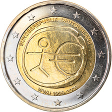 Germany, 2 Euro, EMU, 2009, Stuttgart, MS(63), Bi-Metallic, KM:277