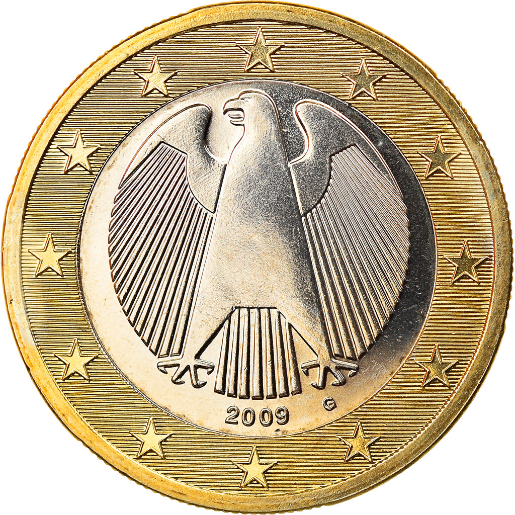 République fédérale allemande, Euro, 2009, Karlsruhe, SPL, Bi-Metallic