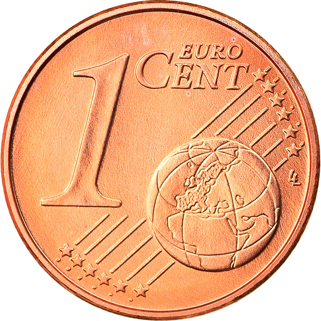 ALEMANHA - REPÚBLICA FEDERAL, Euro Cent, 2009, Hambourg, MS(63), Aço Cromado a