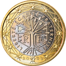 Francia, Euro, 2009, Paris, BU, FDC, Bi-metallico, Gadoury:7a., KM:1413