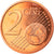 France, 2 Euro Cent, 2009, Paris, SPL, Copper Plated Steel, Gadoury:2, KM:1283