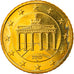 GERMANY - FEDERAL REPUBLIC, 50 Euro Cent, 2010, Berlin, MS(63), Brass, KM:256