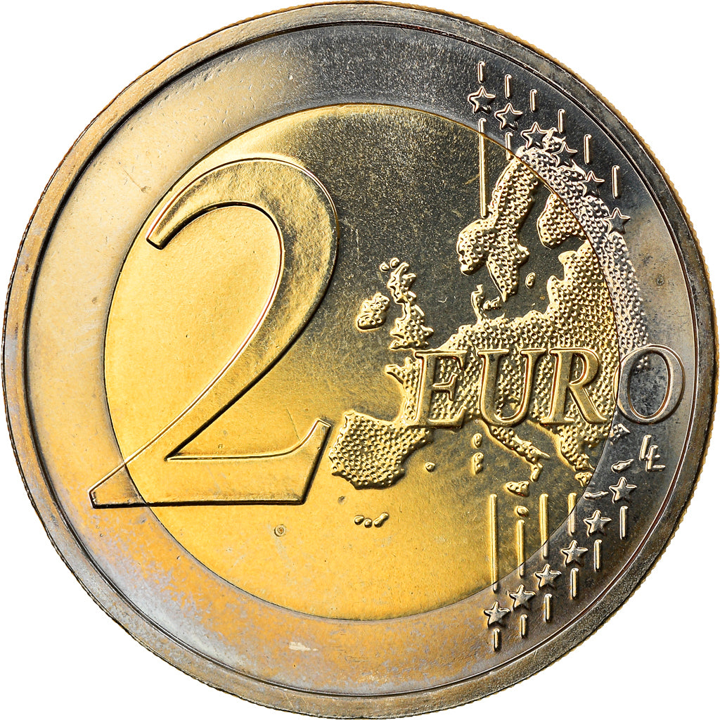 GERMANY - FEDERAL REPUBLIC, 2 Euro, 2010, Munich, MS(63), Bi-Metallic, KM:258