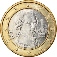 Austria, Euro, 2002, Vienna, AU(50-53), Bi-Metallic, KM:3088