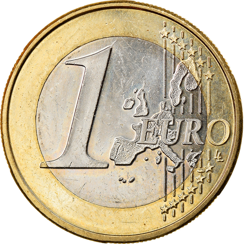 Austria, Euro, 2002, Vienna, AU(50-53), Bi-Metallic, KM:3088