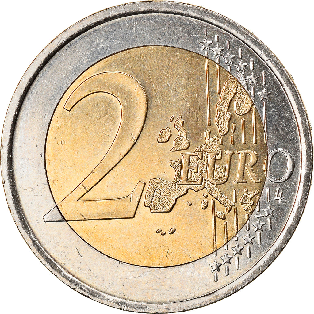 IRELAND REPUBLIC, 2 Euro, 2002, Sandyford, VZ, Bi-Metallic, KM:39