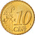 REPÚBLICA DA IRLANDA, 10 Euro Cent, 2002, Sandyford, AU(50-53), Latão, KM:35