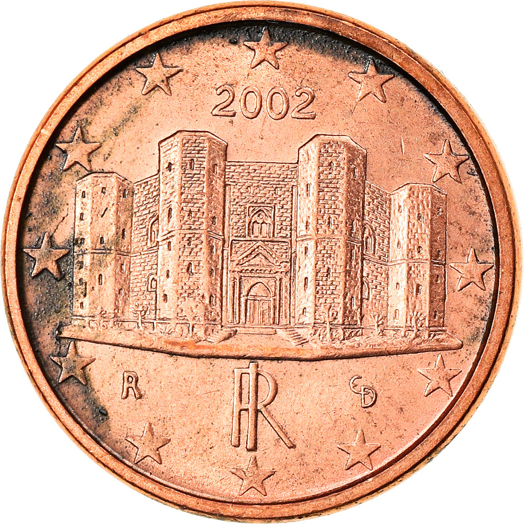 Italie, Euro Cent, 2002, Rome, TTB, Copper Plated Steel, KM:210