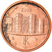 Italie, Euro Cent, 2002, Rome, TTB, Copper Plated Steel, KM:210
