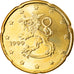 Finland, 20 Euro Cent, 1999, Vantaa, MS(63), Brass, KM:102