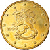 Finland, 10 Euro Cent, 1999, Vantaa, AU(50-53), Brass, KM:101