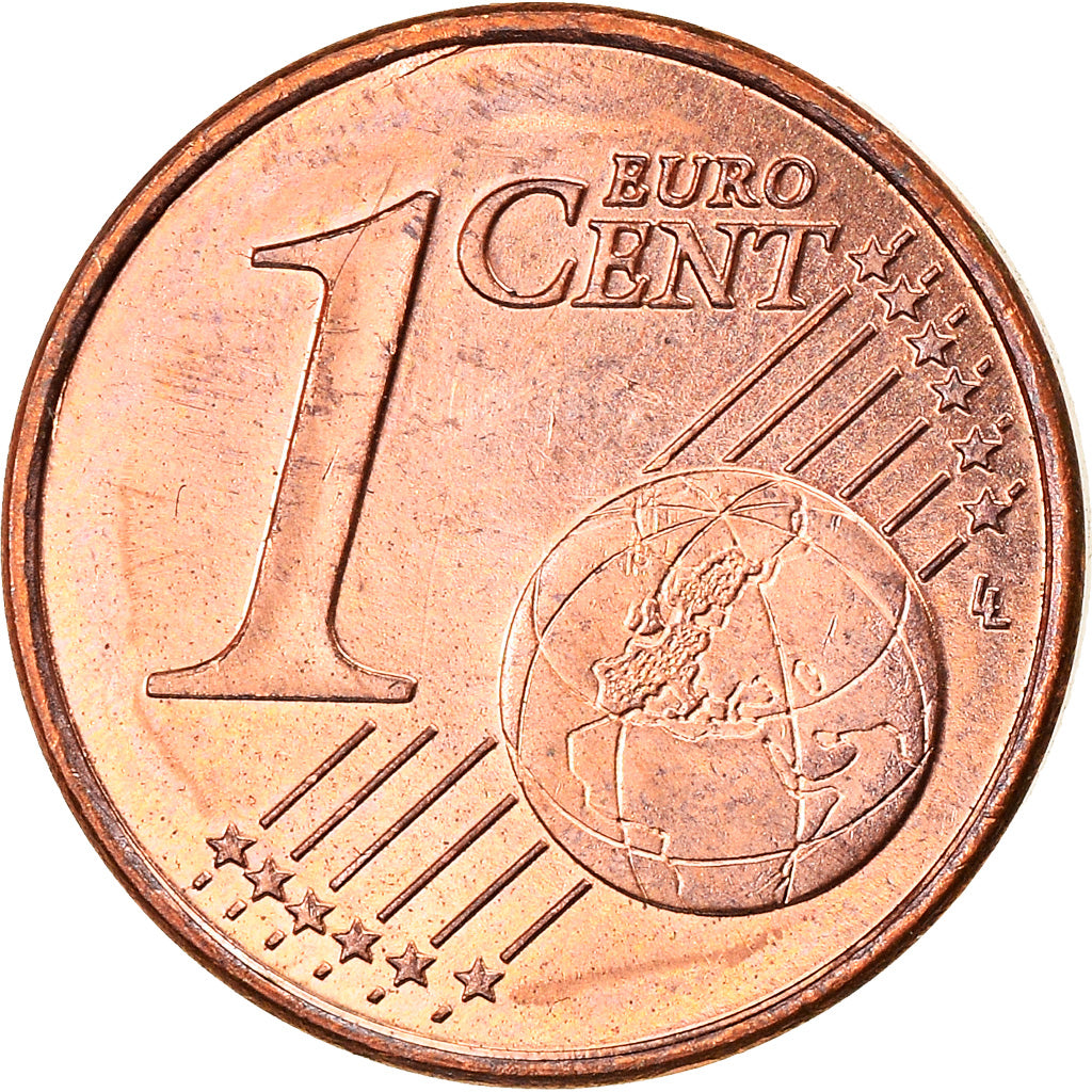 Finland, Euro Cent, 1999, Vantaa, AU(50-53), Copper Plated Steel, KM:98