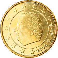 Belgique, 50 Euro Cent, 2000, Bruxelles, SUP, Laiton, KM:229