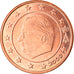 Belgium, 5 Euro Cent, 2000, Brussels, MS(63), Copper Plated Steel, KM:226