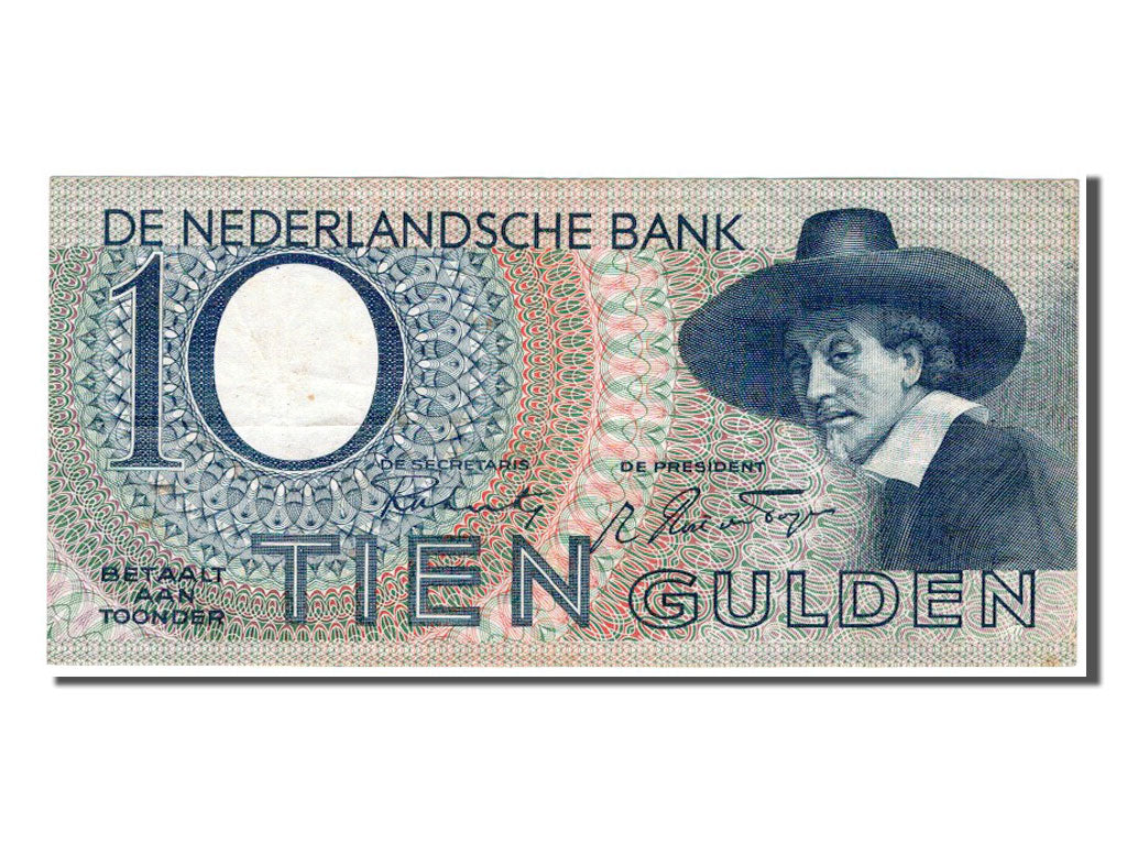 Pays-Bas, 10 Gulden type 1943, Pick 59