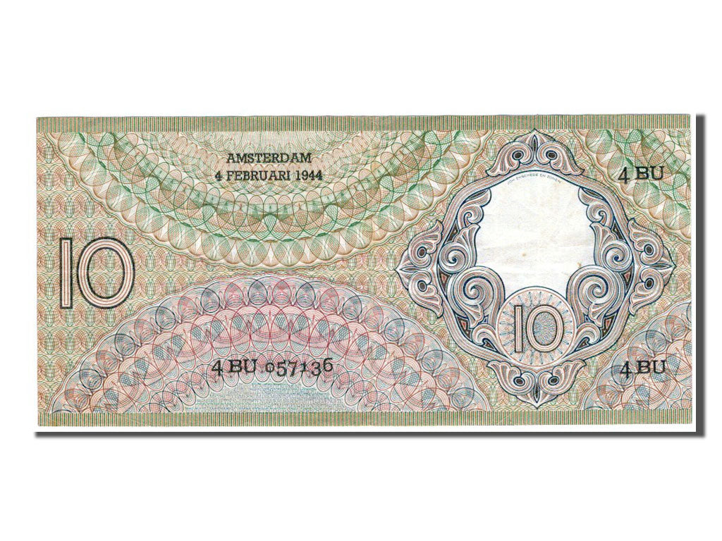 Pays-Bas, 10 Gulden type 1943, Pick 59