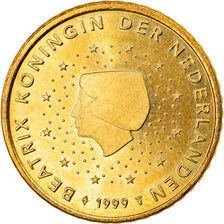 Netherlands, 50 Euro Cent, 1999, BE, MS(63), Bi-Metallic, KM:New