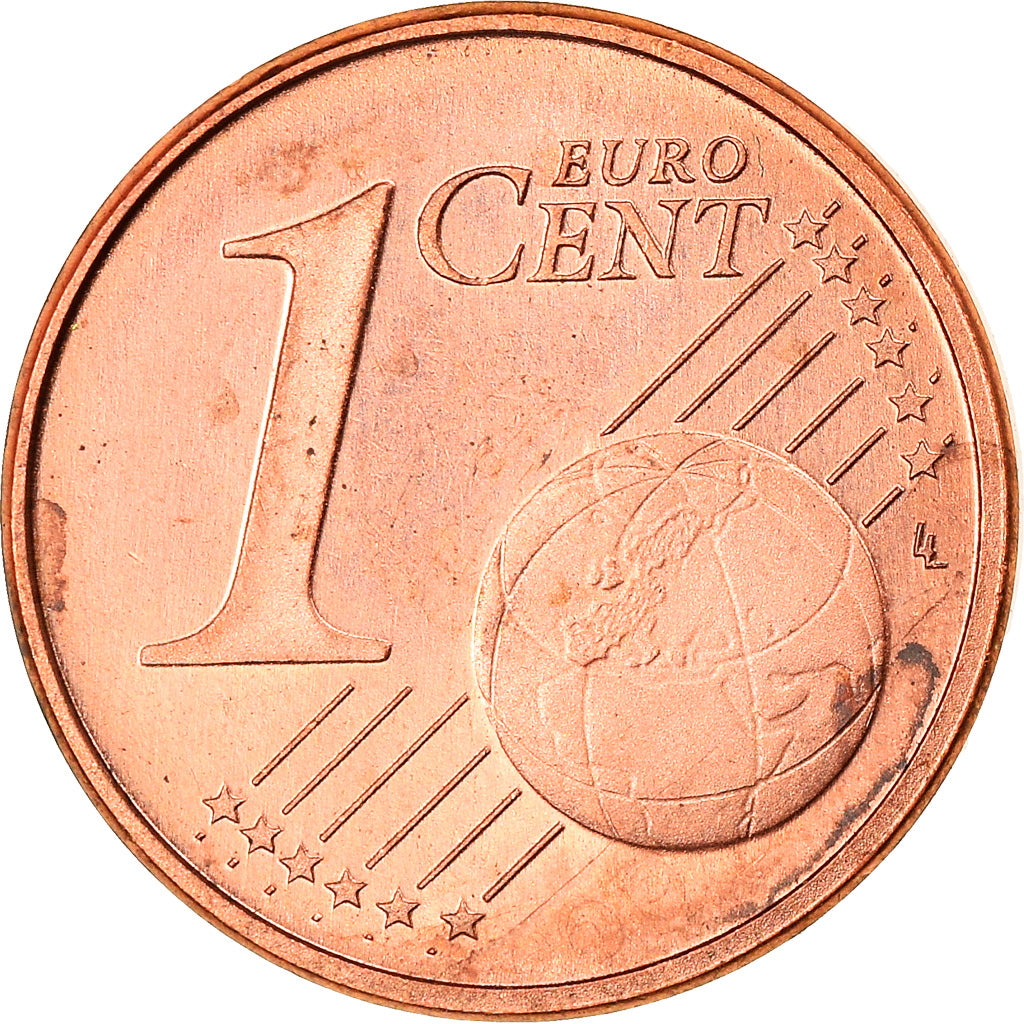 Paesi Bassi, Euro Cent, 1999, BE, SPL, Acciaio placcato rame, KM:New