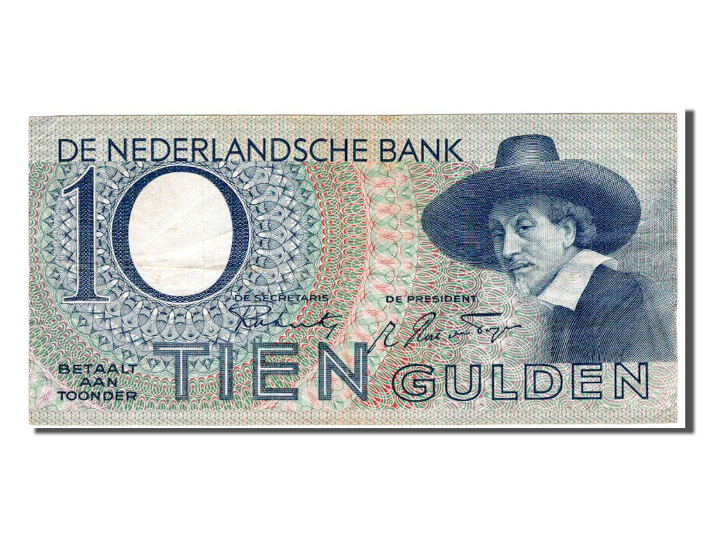 Netherlands, 10 Gulden, 1943, KM #59, EF(40-45), 8AZ097051