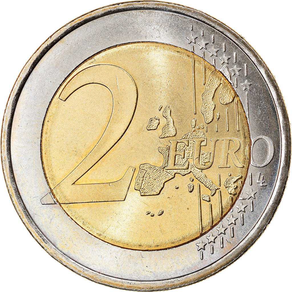 España, 2 Euro, 1999, Madrid, SC, Bimetálico, KM:1047