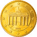 GERMANY - FEDERAL REPUBLIC, 50 Euro Cent, 2010, Hambourg, MS(63), Brass, KM:256