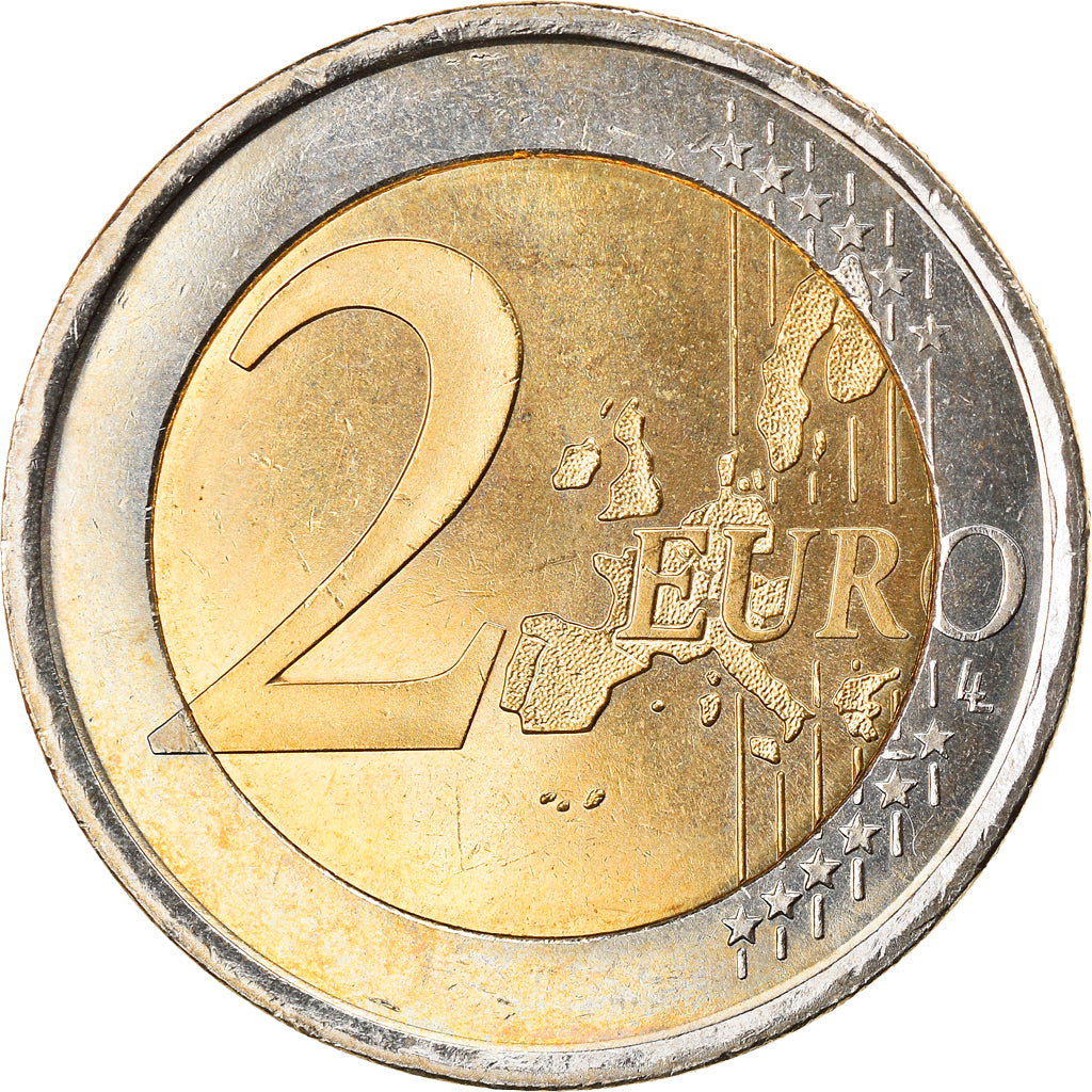 Spain, 2 Euro, 2000, Madrid, MS(63), Bi-Metallic, KM:1047