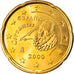 Spagna, 20 Euro Cent, 2000, Madrid, SPL, Ottone, KM:1044
