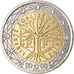 France, 2 Euro, 2000, Paris, EF(40-45), Bi-Metallic, KM:1289