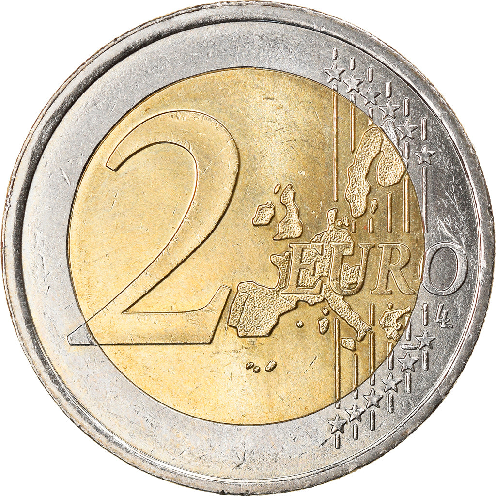 France, 2 Euro, 2000, Paris, EF(40-45), Bi-Metallic, KM:1289