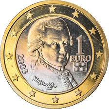 Austria, Euro, 2003, Vienna, MS(65-70), Bi-Metallic, KM:3088