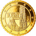 Austria, 10 Euro Cent, 2003, Vienna, MS(65-70), Brass, KM:3085