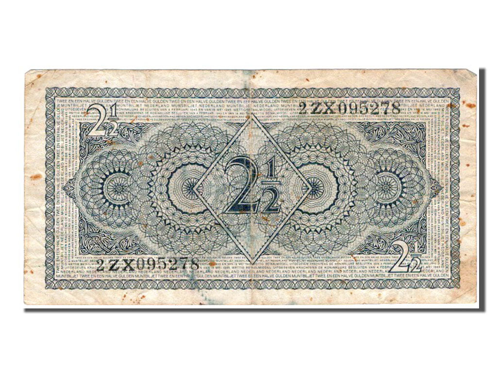 Banknote, Netherlands, 2 1/2 Gulden, 1949, VF(30-35)