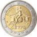 Greece, 2 Euro, 2003, Athens, MS(63), Bi-Metallic, KM:188