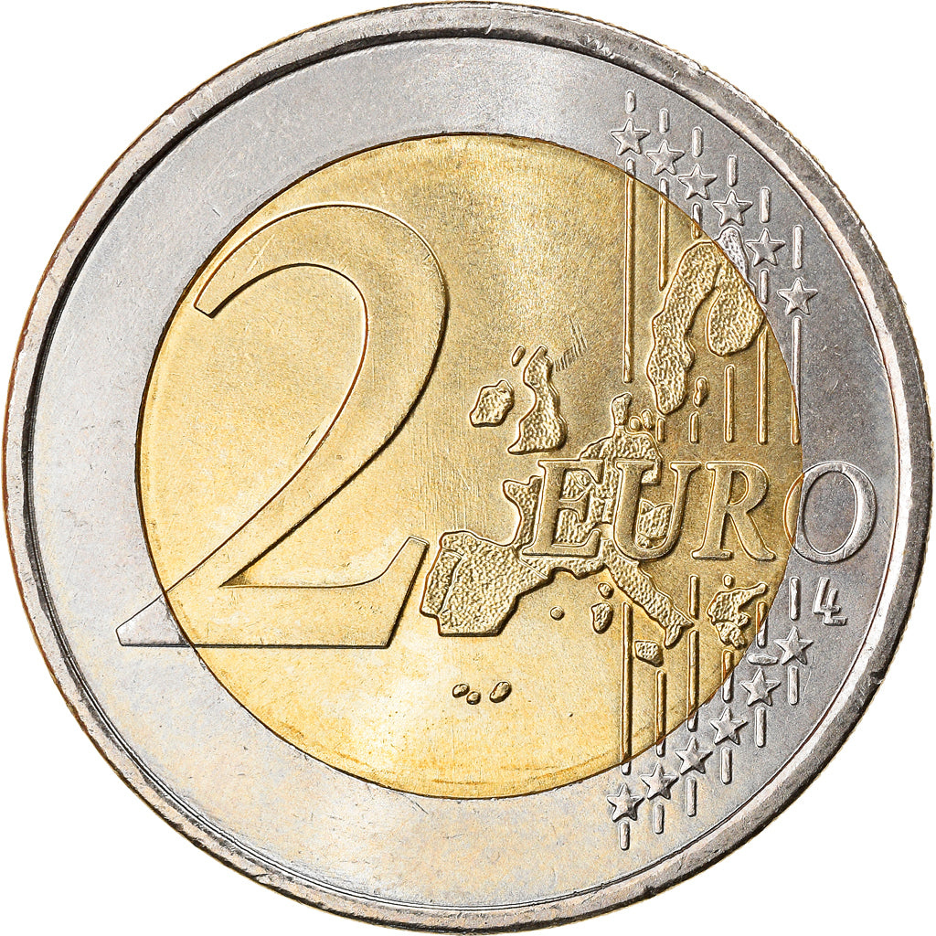 Greece, 2 Euro, 2003, Athens, MS(63), Bi-Metallic, KM:188