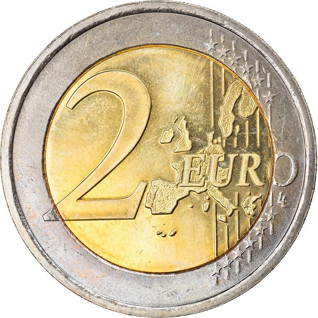 IRELAND REPUBLIC, 2 Euro, 2003, Sandyford, MS(63), Bi-Metallic, KM:39