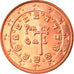 Portugal, 5 Euro Cent, 2003, Lisbon, MS(63), Copper Plated Steel, KM:742