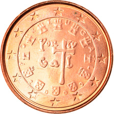 Portugal, Euro Cent, 2003, Lisbon, MS(63), Copper Plated Steel, KM:740