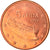 Grecia, 5 Euro Cent, 2004, Athens, SPL, Acciaio placcato rame, KM:183