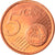 Grecia, 5 Euro Cent, 2004, Athens, SC, Cobre chapado en acero, KM:183