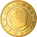 Belgia, 50 Euro Cent, 2004, Brussels, MS(63), Mosiądz, KM:229